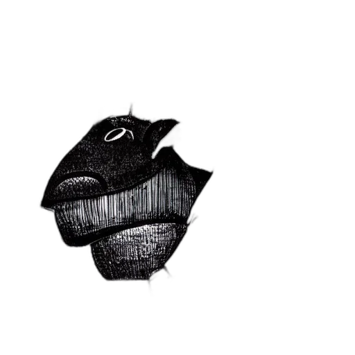 mask, face, animal, creature transparent PNG cut-out