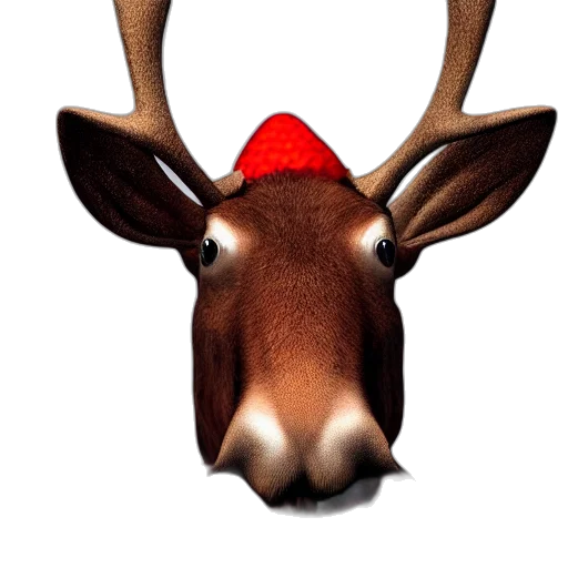 animal, hat, staff, creature, photorealistic, 3d render, concept art, watercolor transparent PNG cut-out