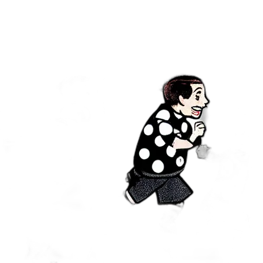 jacket, creature, face, cartoon transparent PNG cut-out