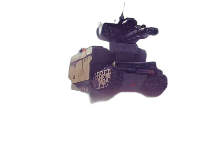 shoes, weapon, robot, car, 3d render, cyberpunk, concept art, photorealistic transparent PNG cut-out