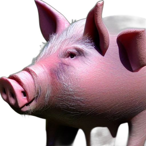 animal, face, creature, mask, 3d render, photorealistic, concept art, vaporwave transparent PNG cut-out