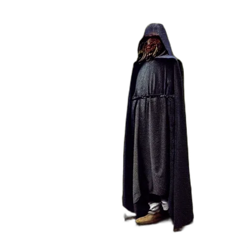 jacket, staff, mask, umbrella transparent PNG cut-out