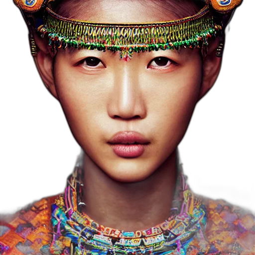 jewelry, face, hat, mask transparent PNG cut-out