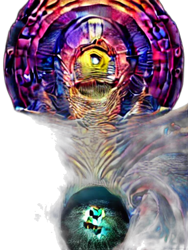 mask, crown, robot, jewelry, concept art, fantasy art, vaporwave, 3d render transparent PNG cut-out