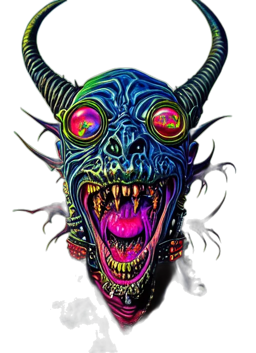 mask, creature, face, dragon, 3d render, concept art, fantasy art, photorealistic transparent PNG cut-out