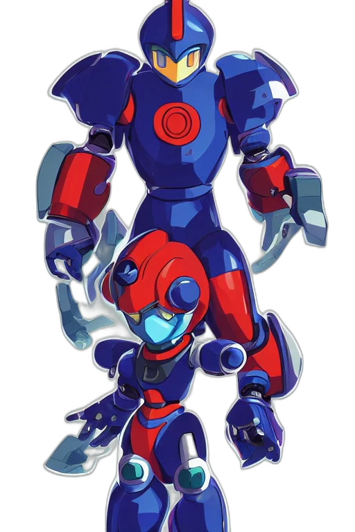 robot, concept art, 3d render, pixel art transparent PNG cut-out
