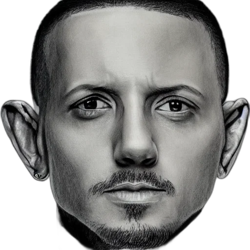 face, mask, photorealistic, cartoon, pencil sketch, concept art, portrait, chester transparent PNG cut-out