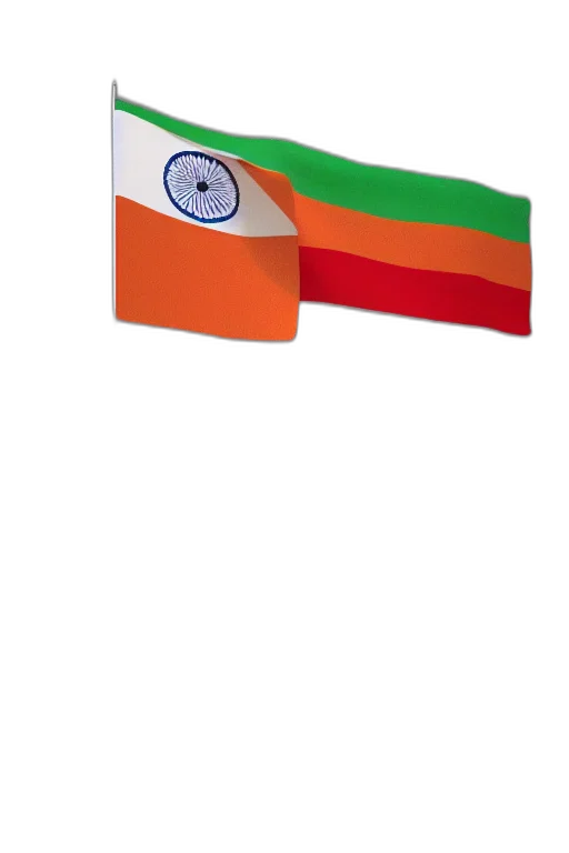 indian, flag, castle, volumetric, photo, alexey, kurylev, clouds transparent PNG cut-out