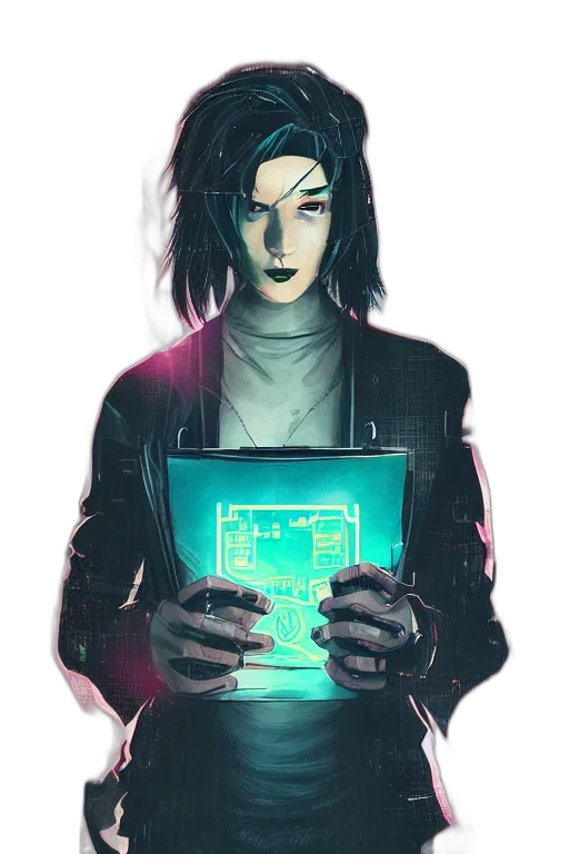 robot, jacket, face, mask transparent PNG cut-out