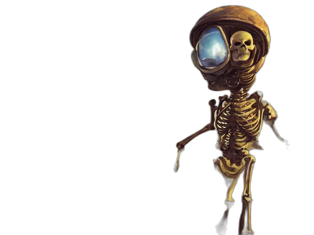 robot, staff, creature, mask transparent PNG cut-out