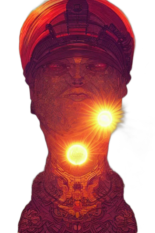 face, crown, mask, staff transparent PNG cut-out