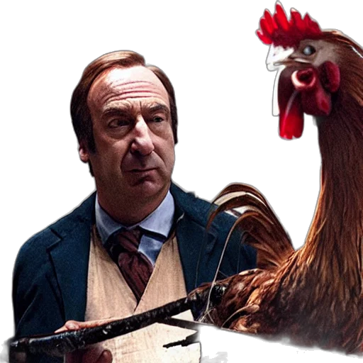 animal, saul, goodman, rooster, saw, movie, torture, chamber transparent PNG cut-out