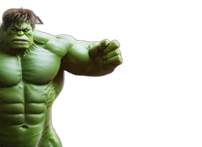 weapon, creature, 3d render, photorealistic, concept art, film, still, hulk transparent PNG cut-out