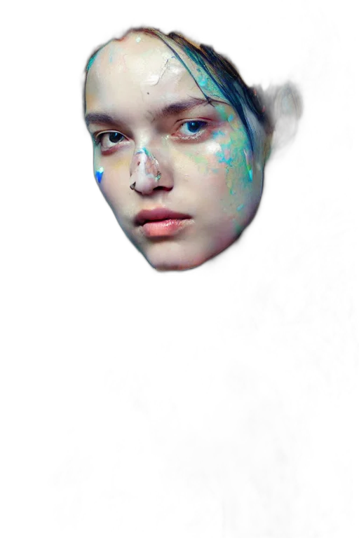 face, mask, crown, jewelry transparent PNG cut-out