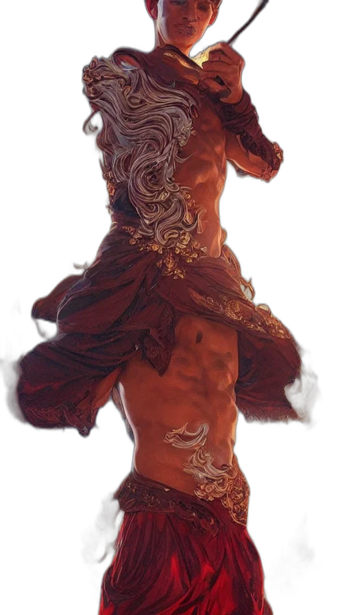dress, mask, dragon, crown transparent PNG cut-out