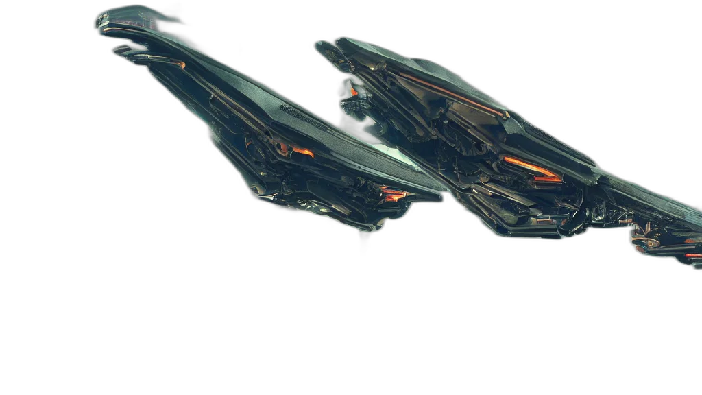 weapon, dragon, sword, concept art, 3d render, cyberpunk, photorealistic, outer space transparent PNG cut-out