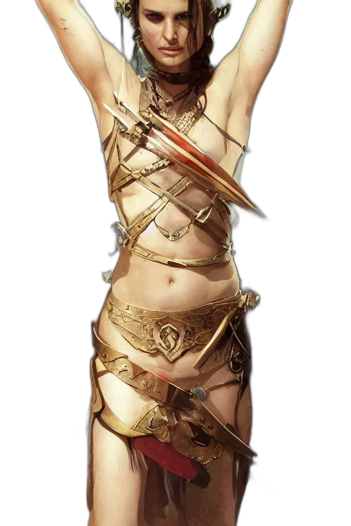 sword, staff, weapon, dress transparent PNG cut-out