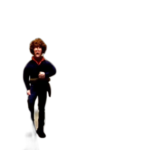 staff, jacket, weapon, pixel art transparent PNG cut-out