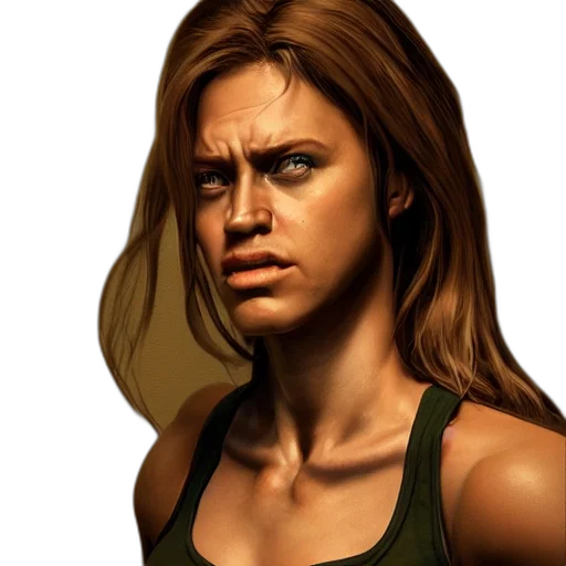 face, photorealistic, comic book art, concept art transparent PNG cut-out