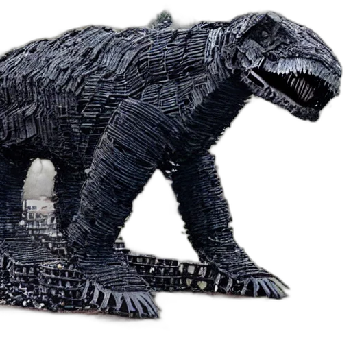 creature, dragon, animal, 3d render transparent PNG cut-out