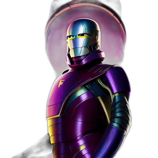 robot, sword, concept art, fantasy art, comic book art, 3d render, outer space, elon transparent PNG cut-out