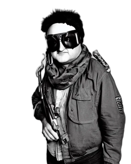 jacket, staff, headshot, john transparent PNG cut-out