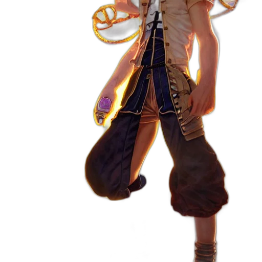 staff, weapon, sword, jacket transparent PNG cut-out