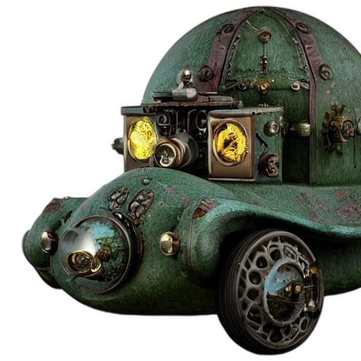 car, robot, weapon, hat transparent PNG cut-out