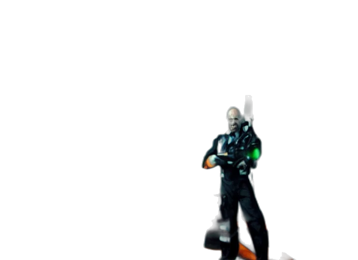 robot, staff, weapon, sword transparent PNG cut-out