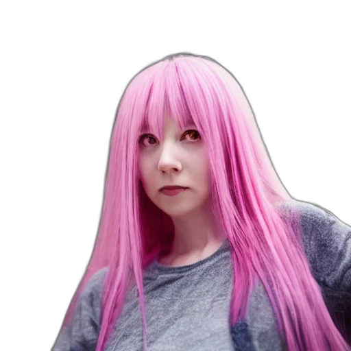 hair, creature, face, animal transparent PNG cut-out