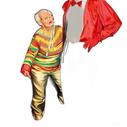 jacket, staff, umbrella, dress, concept art, photorealistic, watercolor, oil painting transparent PNG cut-out