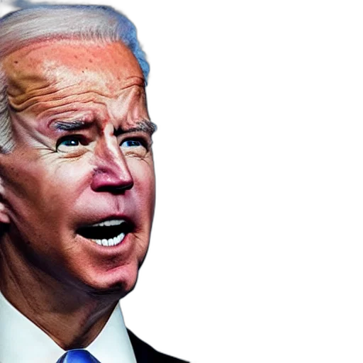 creature, face, joe, biden transparent PNG cut-out