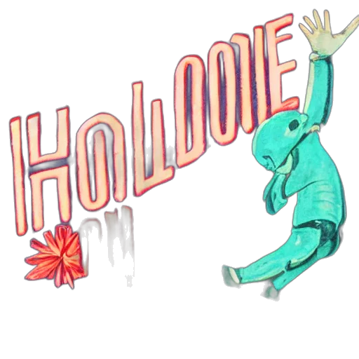 vaporwave, concept art, 3d render, cartoon, hold transparent PNG cut-out