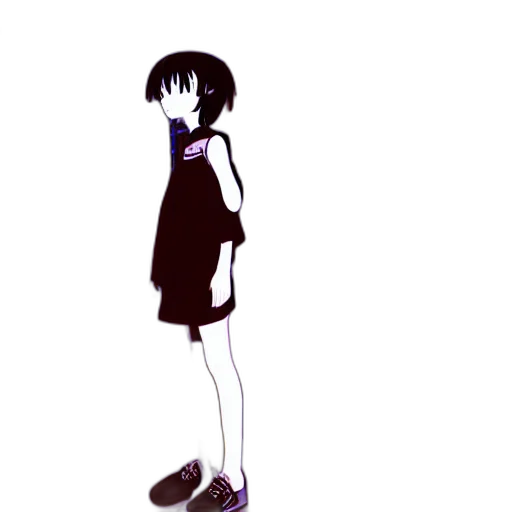 dress, robot, staff, creature transparent PNG cut-out