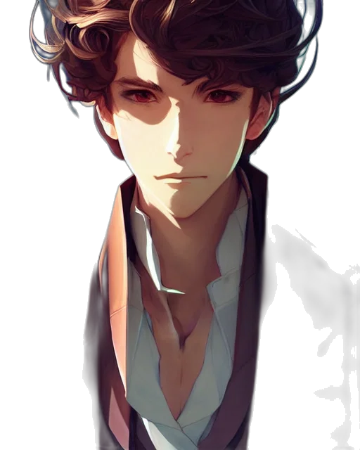 face, staff, concept art, pixel art, anime, photorealistic, dark, monochrome transparent PNG cut-out