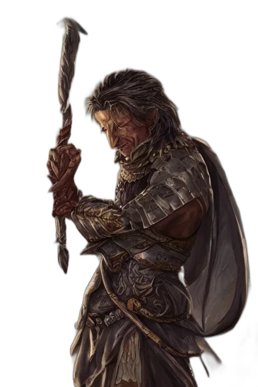 sword, staff, dragon, weapon, fantasy art, concept art, comic book art, photorealistic transparent PNG cut-out