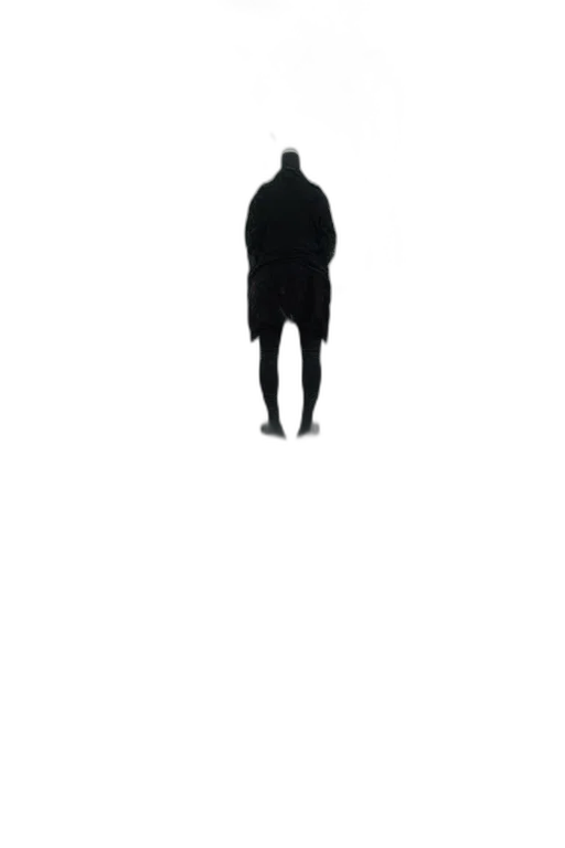 creature, jacket, mask, face, pixel art, concept art, 3d render, photorealistic transparent PNG cut-out