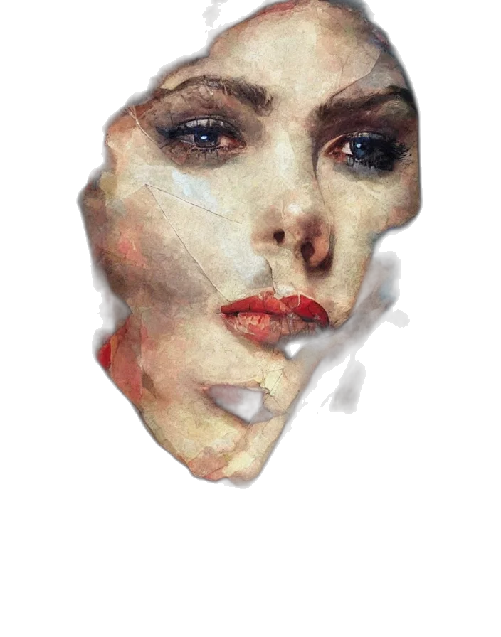 face, mask, crown, hat transparent PNG cut-out