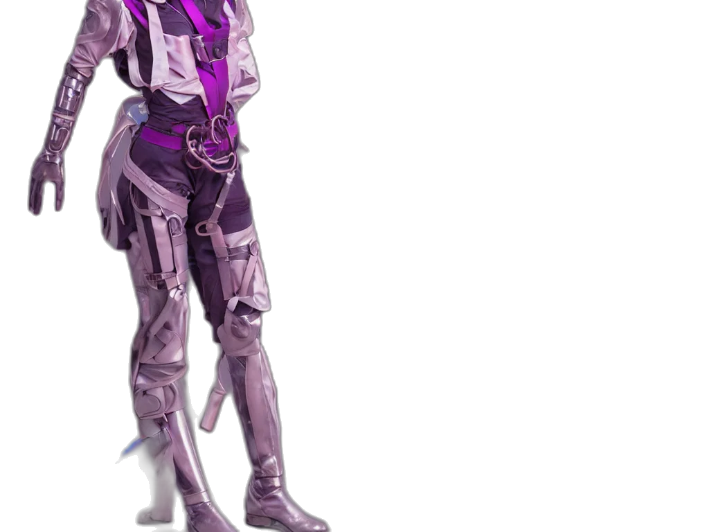 robot, weapon, staff, creature transparent PNG cut-out