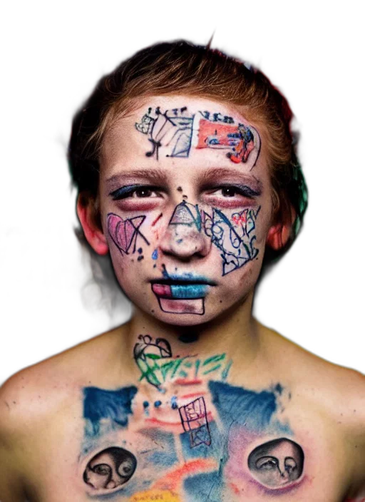 face, mask, jewelry, animal, photorealistic, cyberpunk, concept art, detailed transparent PNG cut-out