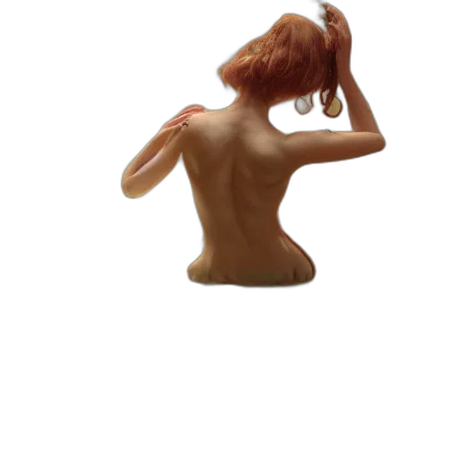 jewelry, hair, dress, mask, 3d render, photorealistic, concept art, oil painting transparent PNG cut-out