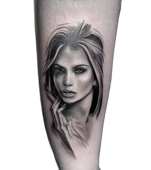 face, jewelry, photorealistic, pencil sketch, fantasy art, comic book art, beautiful, tattoo transparent PNG cut-out