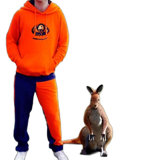 animal, jacket, creature, staff transparent PNG cut-out