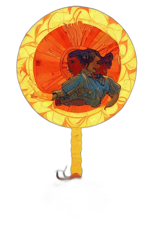umbrella, staff, crown, jewelry transparent PNG cut-out