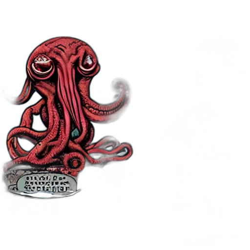 creature, staff, jewelry, 3d render transparent PNG cut-out