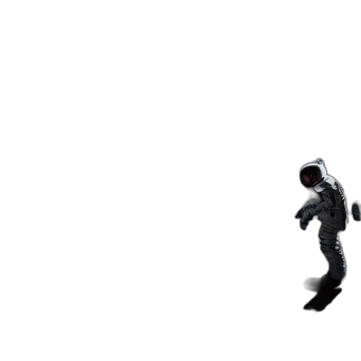 robot, weapon, shoes, creature, concept art, 3d render, pixel art, outer space transparent PNG cut-out