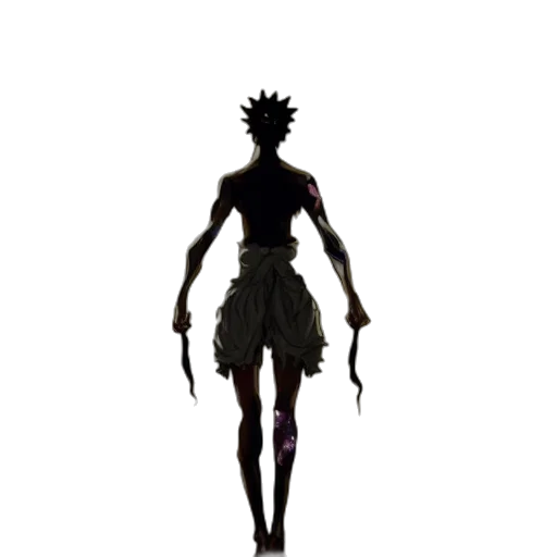staff, creature, weapon, dress, concept art, 3d render, anime, pixel art transparent PNG cut-out
