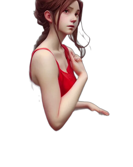 dress, face, jewelry, crown transparent PNG cut-out