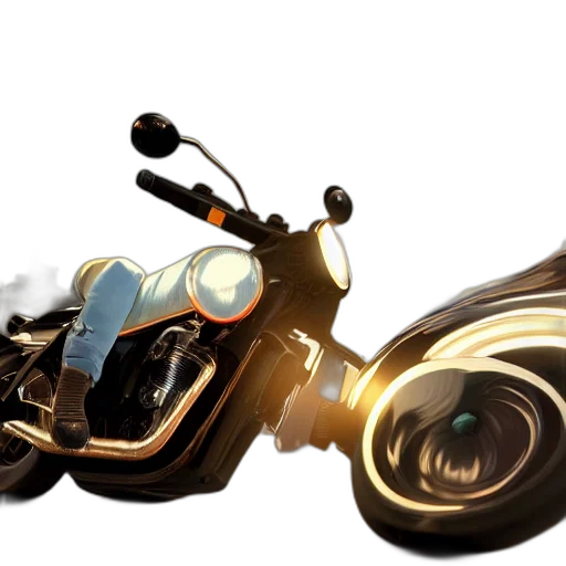 weapon, car, 3d render, concept art transparent PNG cut-out