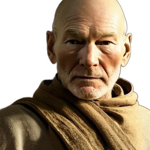 face, staff, photorealistic, 3d render transparent PNG cut-out